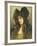 A Young Beauty in a Black Hat-Albert Lynch-Framed Giclee Print