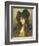 A Young Beauty in a Black Hat-Albert Lynch-Framed Giclee Print