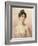 A Young Beauty (Oil on Canvas)-Jules Frederic Ballavoine-Framed Giclee Print