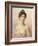 A Young Beauty (Oil on Canvas)-Jules Frederic Ballavoine-Framed Giclee Print