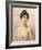 A Young Beauty (Oil on Canvas)-Jules Frederic Ballavoine-Framed Giclee Print