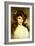 A Young Beauty with Flowers in Her Hair-Albert Lynch-Framed Giclee Print