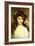 A Young Beauty with Flowers in Her Hair-Albert Lynch-Framed Giclee Print