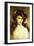 A Young Beauty with Flowers in Her Hair-Albert Lynch-Framed Giclee Print