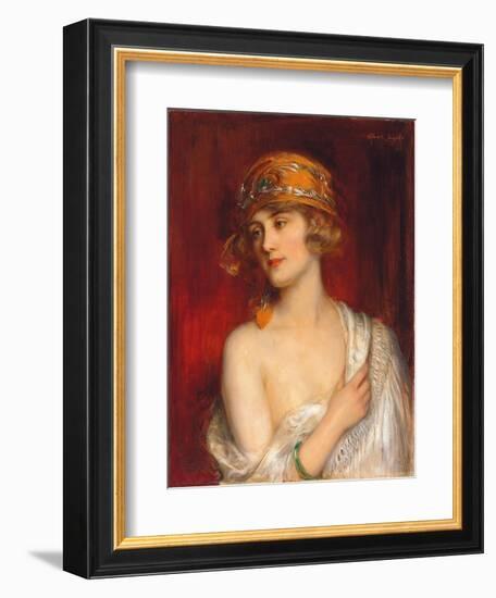 A Young Beauty-Albert Lynch-Framed Giclee Print