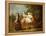 A Young Boy on a Hobbyhorse, with Other Children Playing in a Garden-Philippe Mercier-Framed Premier Image Canvas