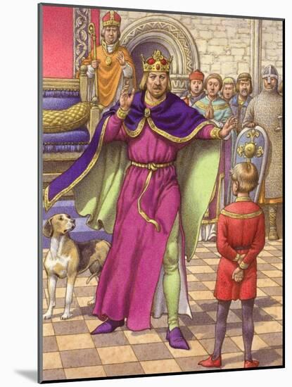 A Young Boy Was Employed to Tell King Henry That His Son Was Dead-Pat Nicolle-Mounted Giclee Print