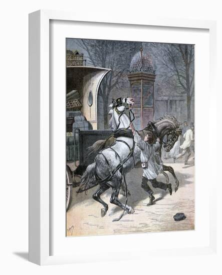A Young Brave Man, Paris, 1892-Henri Meyer-Framed Giclee Print