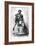 A Young Dahomian, Guinea, C1870s-E Ronjat-Framed Giclee Print