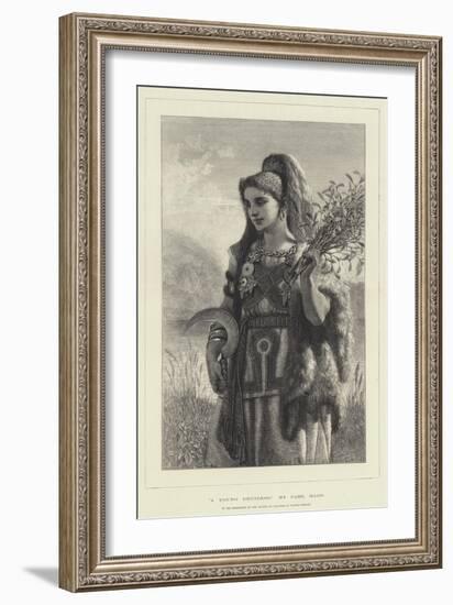 A Young Druidess-Carl Haag-Framed Giclee Print