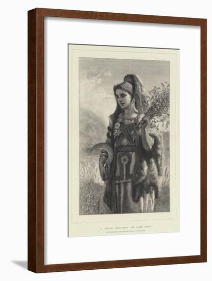 A Young Druidess-Carl Haag-Framed Giclee Print