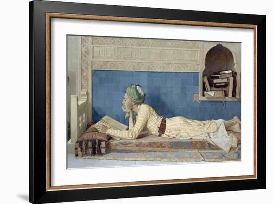 A Young Emir, 1905-Osman Hamdi Bey-Framed Giclee Print