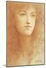 A Young Englishwoman-Fernand Khnopff-Mounted Giclee Print