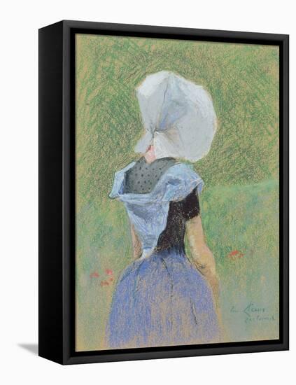 A Young Girl from Zeeland-Emile Claus-Framed Premier Image Canvas