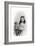 A Young Girl Holding a Doll, 20th Century-null-Framed Giclee Print