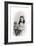 A Young Girl Holding a Doll, 20th Century-null-Framed Giclee Print