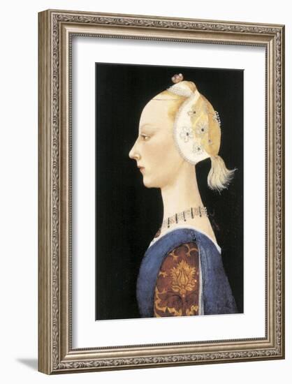 A Young Lady of Fashion-Paolo Uccello-Framed Premium Giclee Print