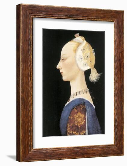 A Young Lady of Fashion-Paolo Uccello-Framed Premium Giclee Print