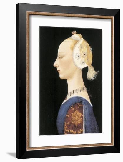 A Young Lady of Fashion-Paolo Uccello-Framed Premium Giclee Print