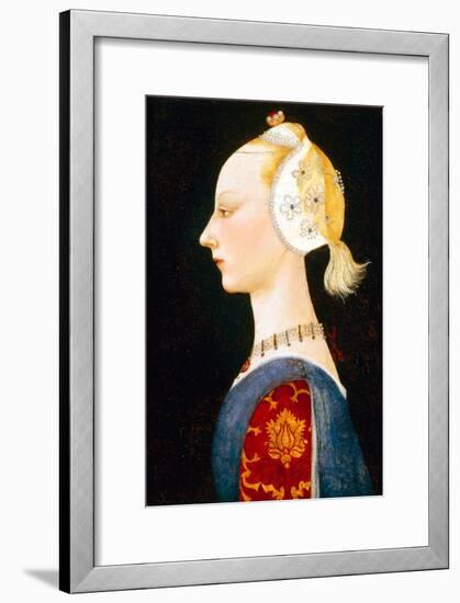 A Young Lady of Fashion-Paolo Uccello-Framed Giclee Print