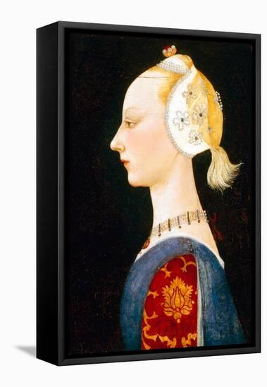 A Young Lady of Fashion-Paolo Uccello-Framed Premier Image Canvas