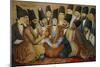 A Young Qajar Prince and His Entourage-Abul Hasan-Mounted Giclee Print