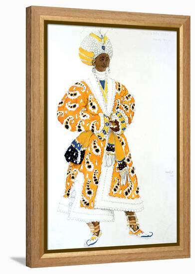 A Young Rajah, Ballet Costume Design, 1911-Leon Bakst-Framed Premier Image Canvas