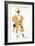 A Young Rajah, Ballet Costume Design, 1911-Leon Bakst-Framed Giclee Print