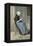 A Young Scheveningen Woman Knitting-Vincent van Gogh-Framed Premier Image Canvas