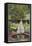 A Young Victorian Woman in an Idyllic Garden-null-Framed Premier Image Canvas