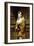 A Young Woman Outside a Church-Charles Louis Lucien Muller-Framed Giclee Print