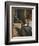 A Young Woman Seated at a Virginal-Johannes Vermeer-Framed Premium Giclee Print