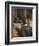 A Young Woman Seated at a Virginal-Johannes Vermeer-Framed Art Print