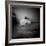 A Young Woman Sitting on a Pargued Floor-Rafal Bednarz-Framed Photographic Print