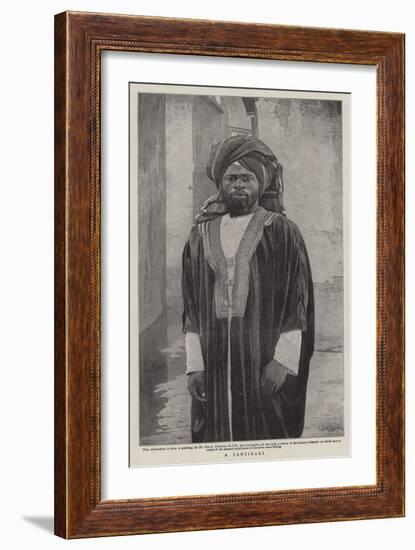 A Zanzibari-Harry Hamilton Johnston-Framed Giclee Print