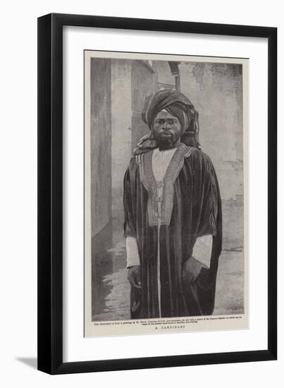 A Zanzibari-Harry Hamilton Johnston-Framed Giclee Print