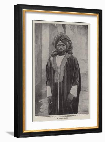 A Zanzibari-Harry Hamilton Johnston-Framed Giclee Print