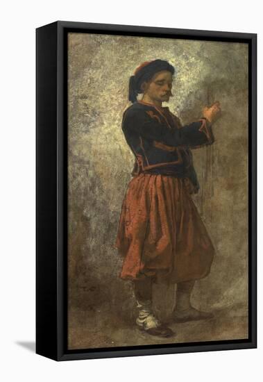 A Zouave, 1856-62-Thomas Couture-Framed Premier Image Canvas