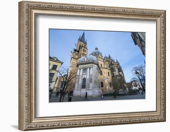 Aachen Cathedral, UNESCO World Heritage Site, Aachen, North Rhine Westphalia, Germany, Europe-G&M-Framed Photographic Print
