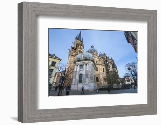 Aachen Cathedral, UNESCO World Heritage Site, Aachen, North Rhine Westphalia, Germany, Europe-G&M-Framed Photographic Print