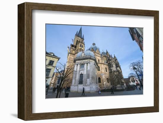 Aachen Cathedral, UNESCO World Heritage Site, Aachen, North Rhine Westphalia, Germany, Europe-G&M-Framed Photographic Print