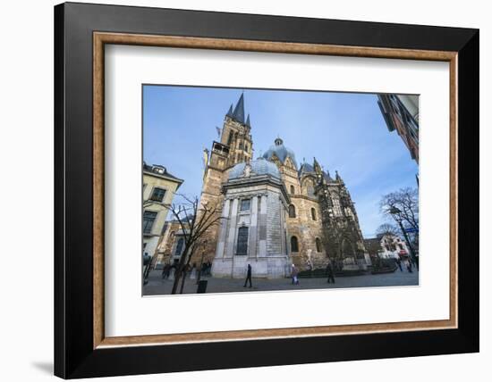 Aachen Cathedral, UNESCO World Heritage Site, Aachen, North Rhine Westphalia, Germany, Europe-G&M-Framed Photographic Print