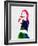 Aaliyah Watercolor-Lana Feldman-Framed Art Print