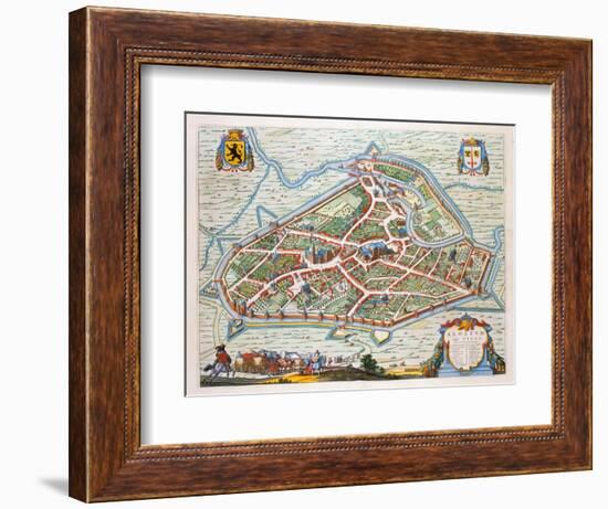 Aalst, 1649-Joan Blaeu-Framed Giclee Print