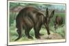 Aardvarks-null-Mounted Art Print
