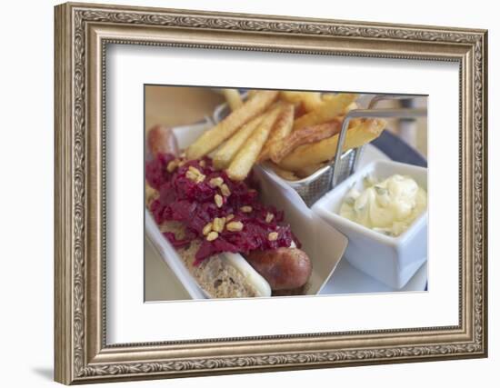 Aarhus, cultural capital in 2017 - snack, restage of the Hotdogs-Gianna Schade-Framed Photographic Print