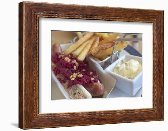 Aarhus, cultural capital in 2017 - snack, restage of the Hotdogs-Gianna Schade-Framed Photographic Print