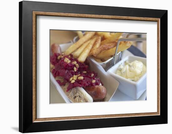 Aarhus, cultural capital in 2017 - snack, restage of the Hotdogs-Gianna Schade-Framed Photographic Print