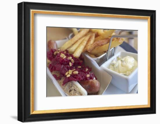 Aarhus, cultural capital in 2017 - snack, restage of the Hotdogs-Gianna Schade-Framed Photographic Print
