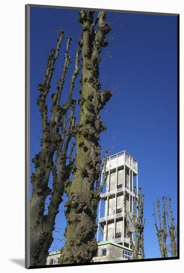 Aarhus, town hall tower by Arne Jacobsen - European cultural capital in 2017-Gianna Schade-Mounted Photographic Print